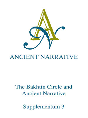 cover image of The Bakhtin Circle and Ancient Narrative